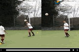 defensive header on the moveHeadingSoccer Drills Coaching
