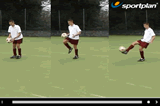 thigh and passShootingSoccer Drills Coaching
