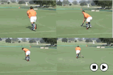 Receiving the ball from behind on the moveMovement off the ballHockey Drills Coaching