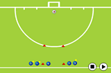 Cross pass shotShooting & GoalscoringHockey Drills Coaching