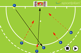 Standard Straight StrikeSet PiecesHockey Drills Coaching