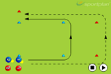 Game Related - Running with BallPractices For JuniorsHockey Drills Coaching