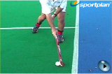 Receiving on the reverse while movingVideo TechniquesHockey Drills Coaching