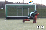 Save / Clear (Left Foot - HOKOA)Goal keepingHockey Drills Coaching