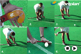 Stick stopSet PiecesHockey Drills Coaching