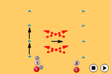 Up and Across PassingMovementNetball Drills Coaching