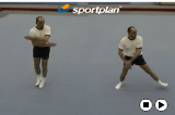 Side Stepping with Crossing ArmsKey 2 content Walking-Stepping-LeapingGymnastics Drills Coaching