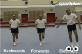 Controlled jogging and side steppingKey 2 Body Temperature RaisingGymnastics Drills Coaching