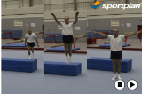 Running to Jump off a PlatformKey 2 content ApparatusGymnastics Drills Coaching