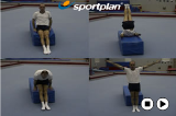 Sit on platform to backward rock to stand.Key 2 content Forward rollGymnastics Drills Coaching