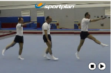 Linked LeapsKey 2 content Walking-Stepping-LeapingGymnastics Drills Coaching