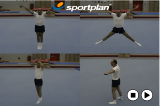 Jumping, linked movementsKey 2 GC LinkageGymnastics Drills Coaching