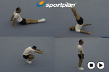 High Tuck Rock Backward Roll progressionKey 2 content Backwards RollGymnastics Drills Coaching