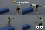 Face Vaults over the end of a platform  Cart Wheel ProgressionKey 2 content WheelsGymnastics Drills Coaching