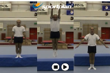 Jumping from a low platformKey 2 content Jump & TwistsGymnastics Drills Coaching