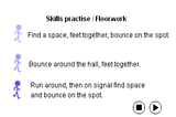 Bounce Floorworkkey 0 Skill-workGymnastics Drills Coaching