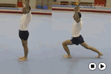 Forward LungeKey 2 Body ConditioningGymnastics Drills Coaching