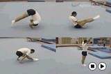 Forward Roll through pike. Progression 9Key 1 Content Forward rollGymnastics Drills Coaching