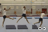 LeapingKey 1 Body Temperature RaisingGymnastics Drills Coaching