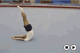 Shoulder Balance.(Method Three)Key 2 content balanceGymnastics Drills Coaching