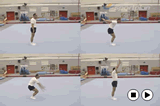 Jumping Arm ActionKey 1 content jump & twistGymnastics Drills Coaching