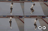 Jumping (2Foot to 2 Foot)Key 1 content jump & twistGymnastics Drills Coaching