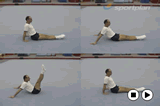 Modified V sit.Key 1 Body ConditioningGymnastics Drills Coaching