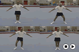 Side stepKey 1 content Walking-Stepping-LeapingGymnastics Drills Coaching