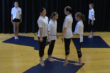 Jumping 2 feet to 2 feet (side ways)Key 1 Body Temperature RaisingGymnastics Drills Coaching