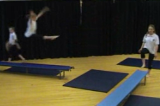 Jogging and Leaping along a benchKey 1 content ApparatusGymnastics Drills Coaching