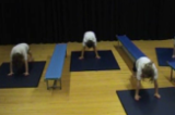 Stepping on All Fours - Tummy downKey 1 Body Temperature RaisingGymnastics Drills Coaching