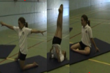 Shoulder Balance SandwichKey 1 content balanceGymnastics Drills Coaching