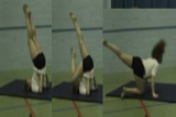Shoulder Balance with exit to Knee ScaleKey 1 Body ConditioningGymnastics Drills Coaching