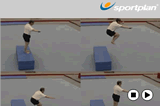 Jump from PlatformKey 1 content jump & twistGymnastics Drills Coaching