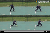 Half volleyTennis Drills Coaching