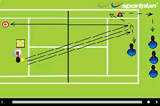 Liveball forehandForehand DrillsTennis Drills Coaching