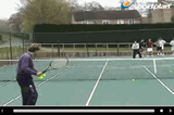 Forehands live ball with direction and change of directionForehand DrillsTennis Drills Coaching