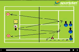1st volley positionVolley DrillsTennis Drills Coaching