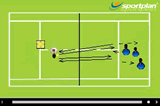 keep volley goingVolley DrillsTennis Drills Coaching