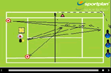 Approach and volleyVolley DrillsTennis Drills Coaching