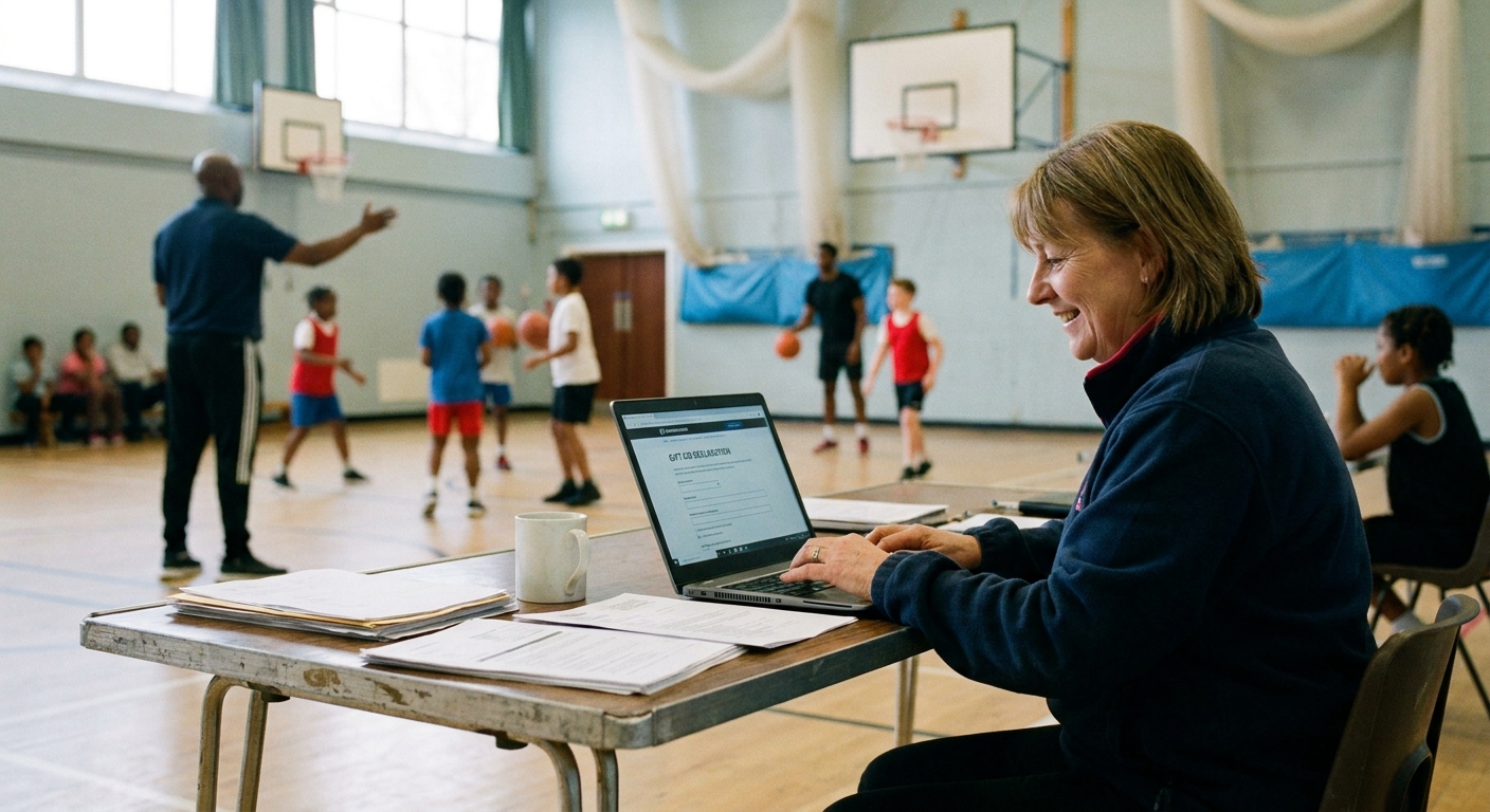 Gift Aid for Basketball Clubs: How to Claim It and Automate It