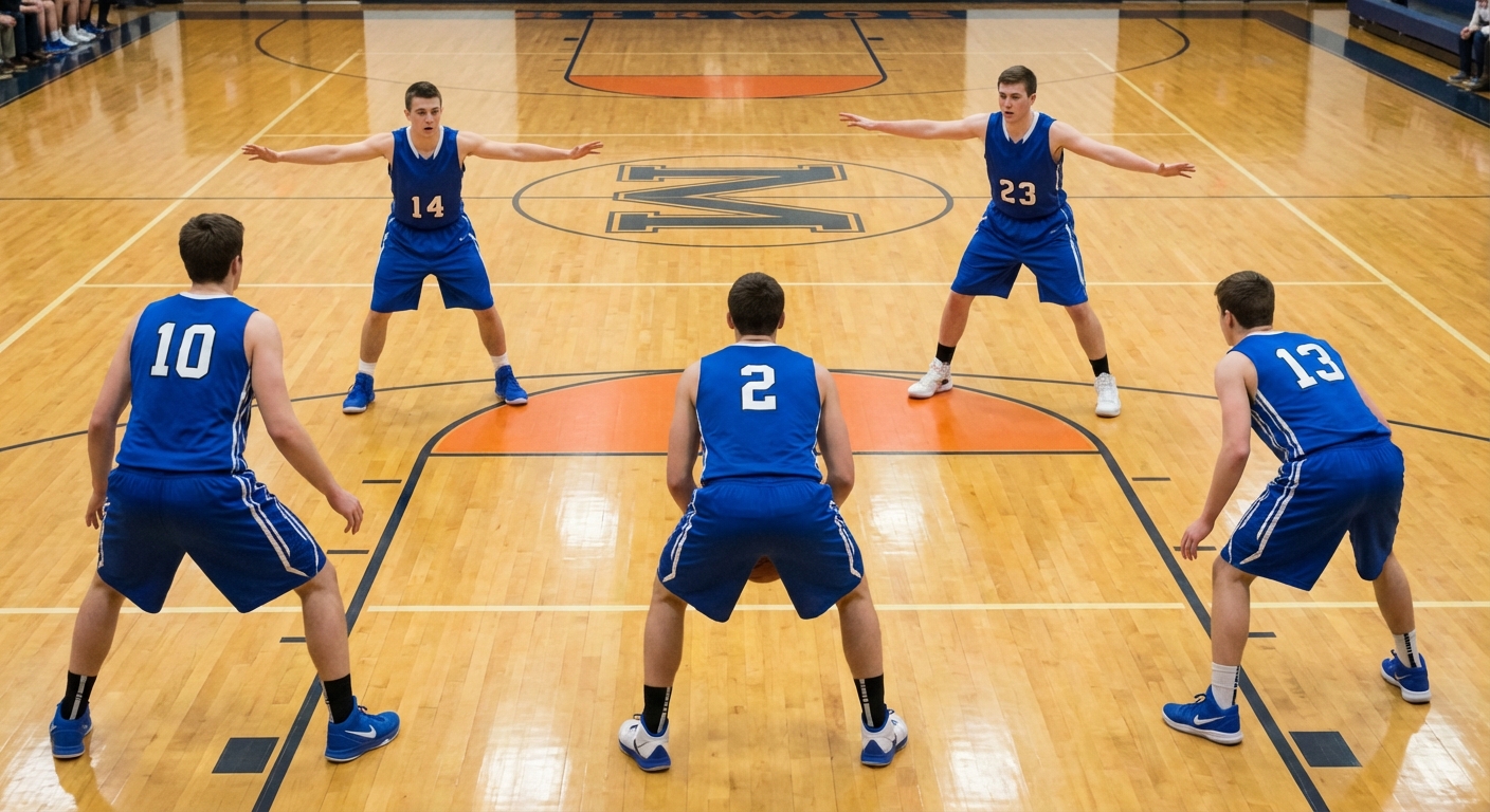 Zone Defence Fundamentals: When and How to Run a 2-3 Zone