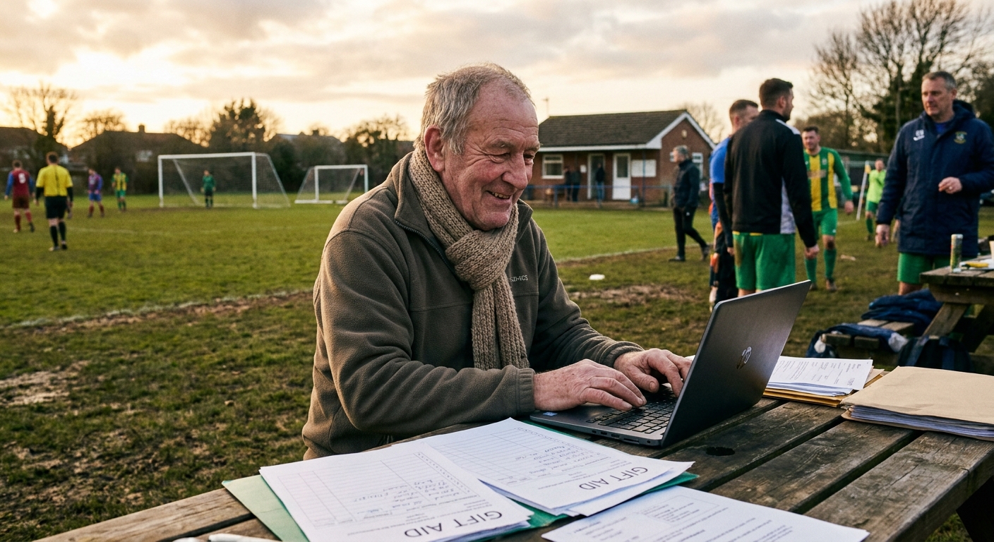 Gift Aid for Football Clubs: How to Claim It and Automate It