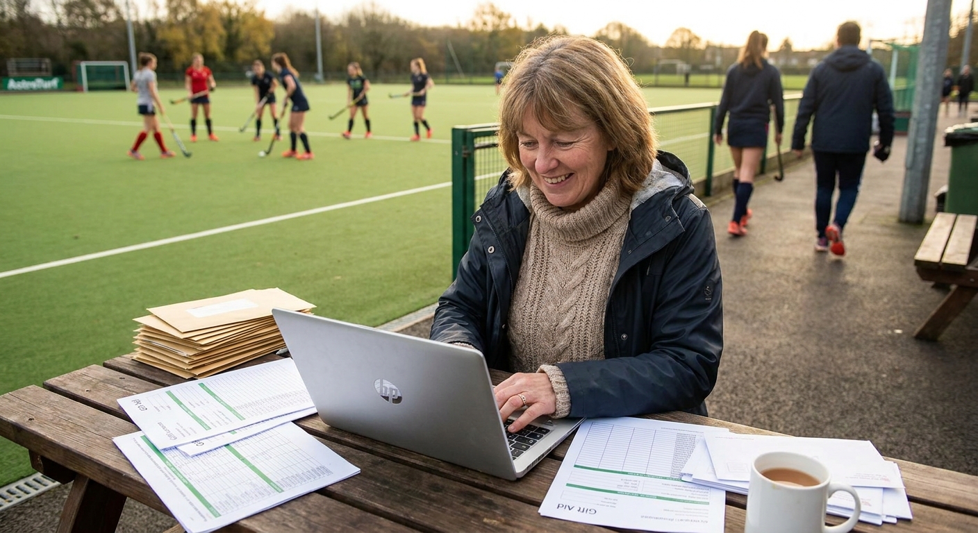 Gift Aid for Hockey Clubs: How to Claim It and Automate It