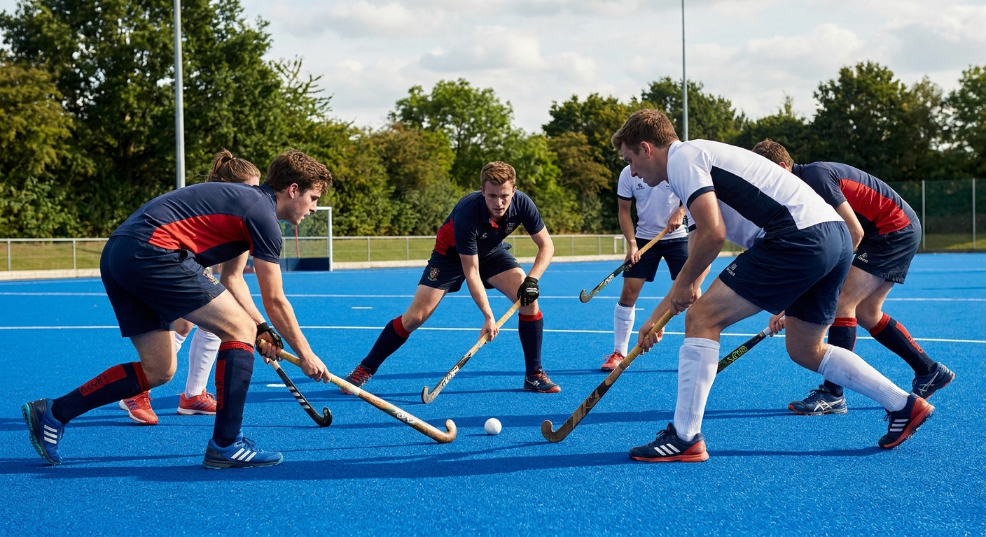 Hockey Positions and 11-a-Side Formations Explained (With a Pitch Diagram)