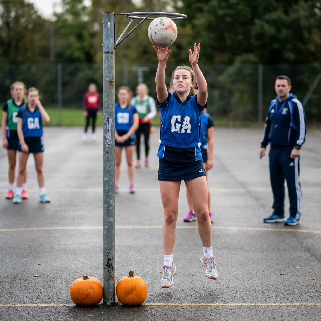 Spooky Season: A Halloween Netball Session for Juniors