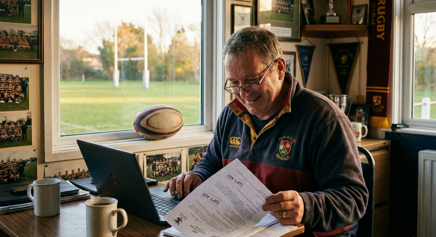 Gift Aid for Rugby Clubs: How to Claim It and Automate It