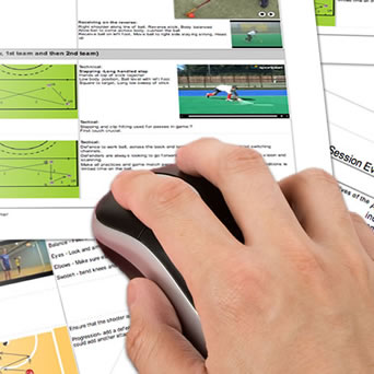 Sport session planner