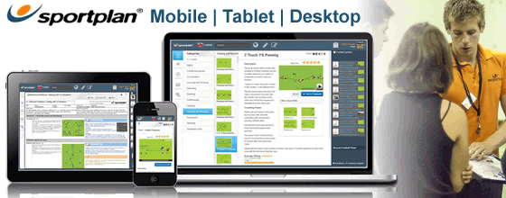 Use Sportplan on any internet enabled device